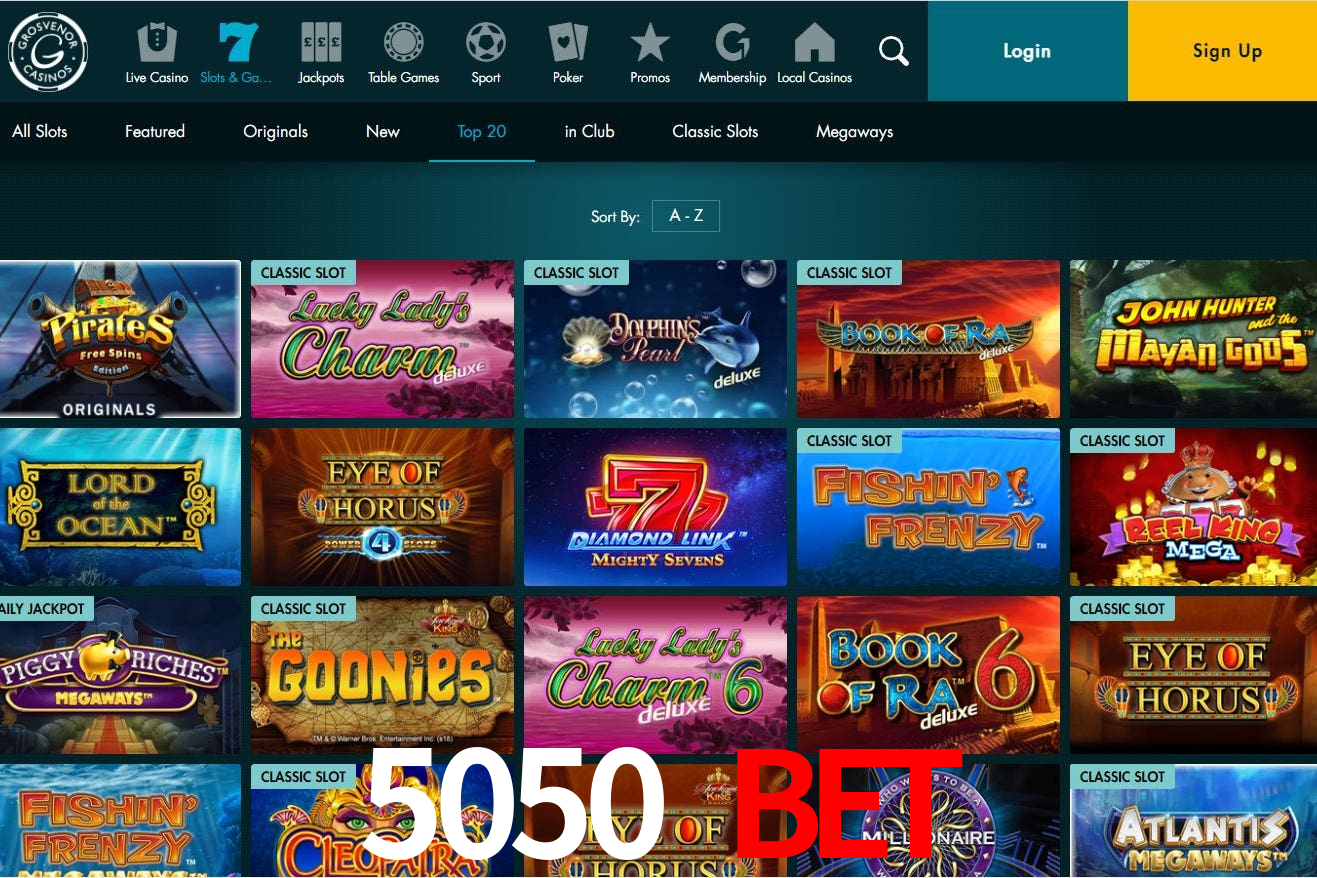 Descubra o Mundo do Cassino Online com 5050 bet